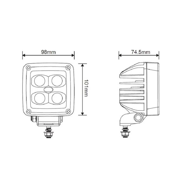 FARO DE TRABAJO LED 4500 LUMEN