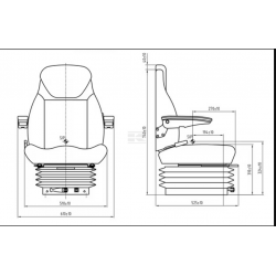 ASIENTO DE SUSPENSIÓN MECÁNICA